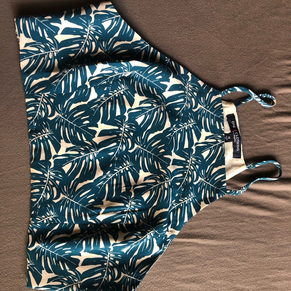 Tropical crop top